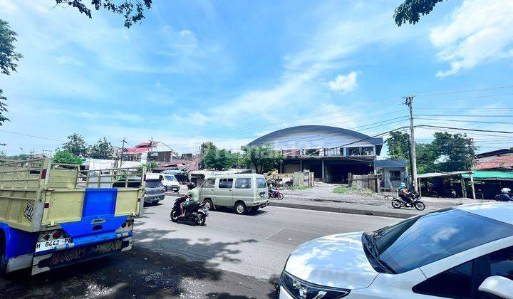 JUAL Tanah di Majapahit 1650m² (riilnya 1900m2) dkt Penggaron, lebar 15.5 2