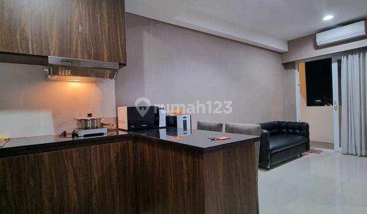 JUAL MURAH APARTEMEN 1 BED ROOM,Luas 45m2 , FULLY FURNISHED, BALKON LUAS ,TINGGAL BAWA KOPER  2