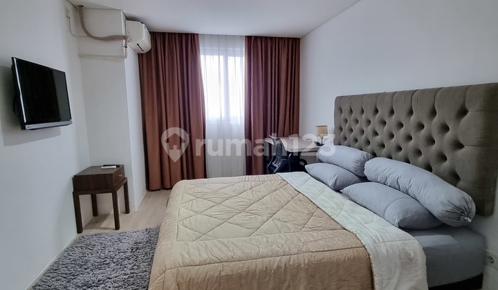 Quick Sale / Rent !!Mg Suites 2 Bedroom!! Central Semarang City Apartment 65M2, Fully Furnished, Ready to Rent, Spacious Balcony, City View, East-Facing