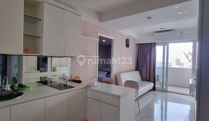 Mg suite apartemen tengah kota 2 bed room, luas dan siap pakai..mewah  ..balkon luas 1