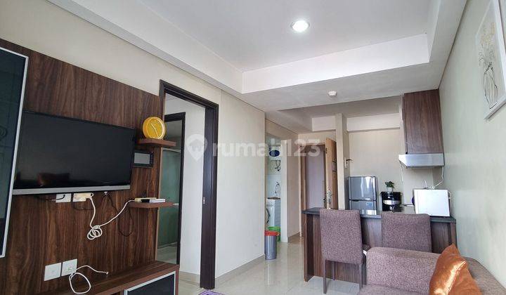 FOR RENT !! MG SUITES APARTMENT SEMARANG ,1 BED ROOM , FULLY FURNISHED , BALKON LUAS , LOKASI DI SEGITIGA EMAS PUSAT KOTA SEMARANG 1