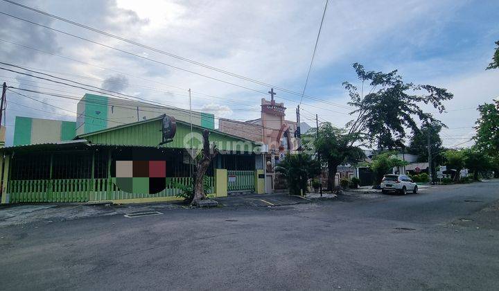 Jual Ruang Usaha / Rumah Hook Di Puspanjolo Semarang Baratlt.434 Lb.400 Lebar.15 Lokasi Bagus Untuk Dibuat Klinik, Cafe, Guest House Dll 1