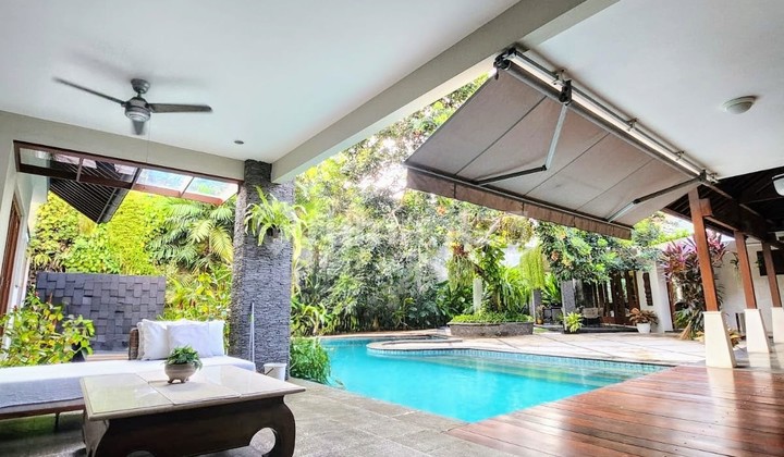 Rumah Tropikal Luas 1.925m² Di Cilandak Shm