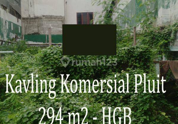 Kavling Komersial 294 M2 Di Pluit, Jakarta Utara 1