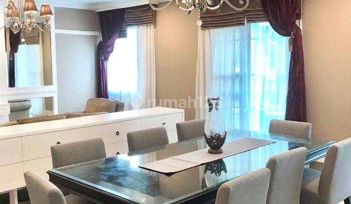 Apartemen Bellezza Permata Hijau 3+1 BR Luas 402 M2 Furnished 2