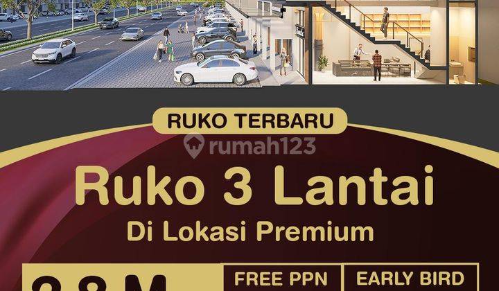 Ruko Westfield Center Grand Wisata DP 0% Free PPN 50% Diskon 50 Juta  1