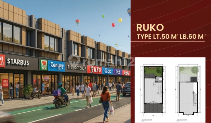 Ruko Almeria Metland Cibitung Bekasi