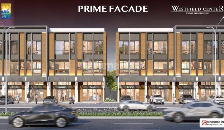 Ruko Westfield Center Grand Wisata Harga Perdana Free PPN 50% DP 0% Diskon 50 Juta  1