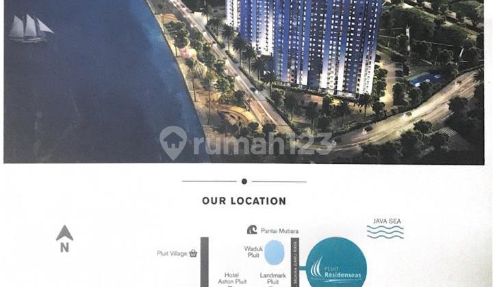 Jual Cepat Apartement Pluit Sea View, Swimming Pool, Pluit, Jakarta Utara.