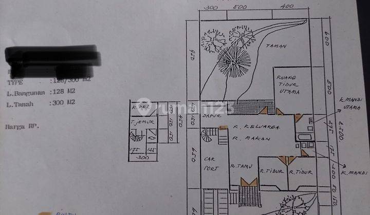 Rumah Di Komplek Melati Mas Serpong Tangerang Hitung Tanah Saja 2