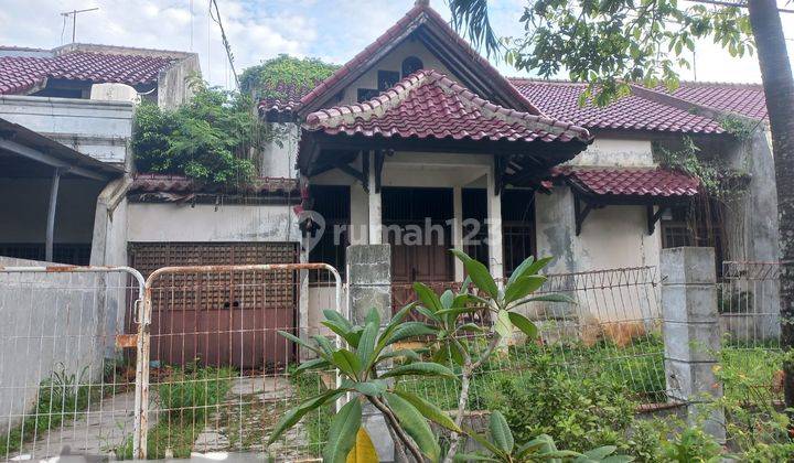 Rumah Di Komplek Melati Mas Serpong Tangerang Hitung Tanah Saja 1