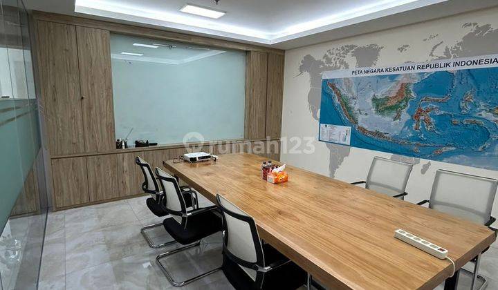 Office Space Furnish Modern di Gold Coast Office Pantai Indah Kapuk Pik  1