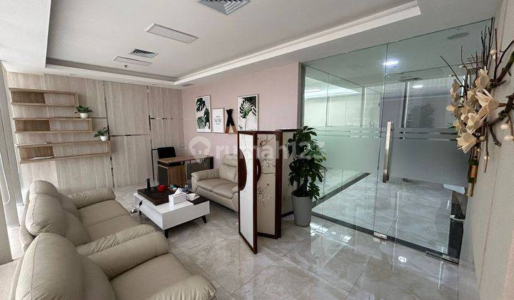 Office Space Furnish Modern di Gold Coast Office Pantai Indah Kapuk Pik  2