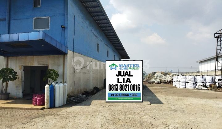 Dijual Gudang Kawasan Industri Modern Hadap Utara