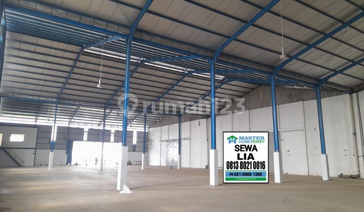 Disewakan Gudang/pabrik Gerbang Bersama Terjangkau
