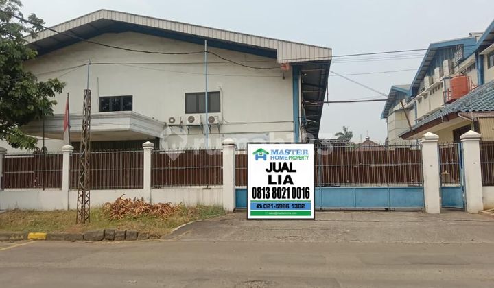 [krs] Dijual Pabrik Ex Panel Di Cikupa Tangerang