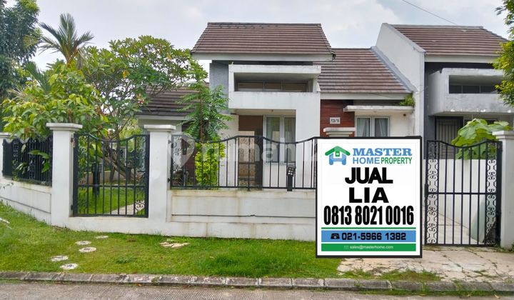 Dijual Rumah Hook Taman Pribadi Bagus Dan Asri Adem Hijau