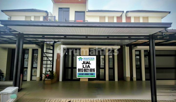 [lny] Dijual Rumah Dua Lantai Semi Furnished