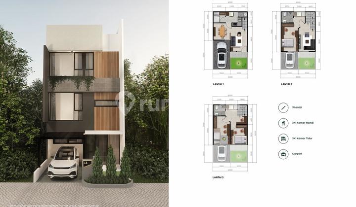 Kesempatan Dapatkan Rumah 3 Lantai dengan dengan Kampus Ternama Itb Hanya 5 Menit bisa Dibayar Bertahap