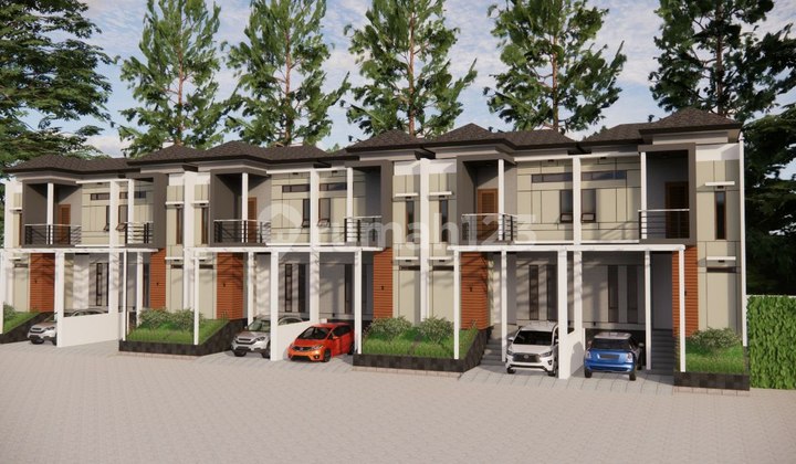 Rumah Konsep Villa Cigadung Kawasan Nyaman Sejuk Asri Free Desain 2