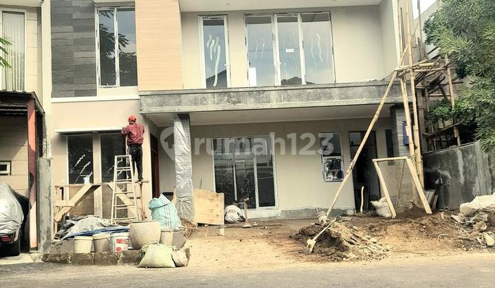Rumah 2 Lantai On Progres Di Cigadung Bandung Dalam Cluster 2