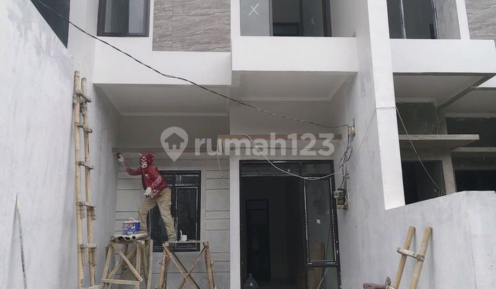 New House Under Construction 2 Floors Latest Near Margahayu Metro 2