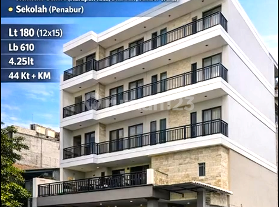 Rumah Kost. Baru. Tomang. 5 Lantai. 44 Kamar. Mandi Dalam. Full Furnish. 2