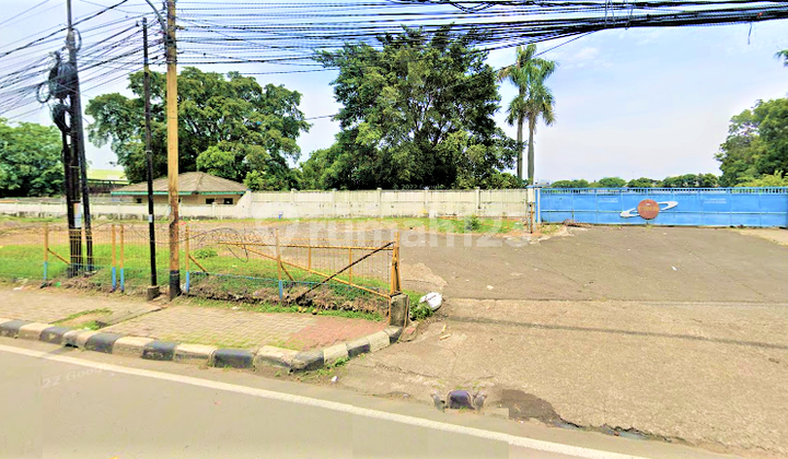 Commercial Hook Lot Tangerang. Area 3 Hectares. Main Highway. NJOP Price