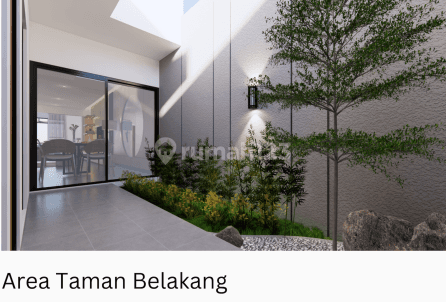 Rumah Modern Baru Green Ville. 2 Lantai. 4x22. Siap Huni 1