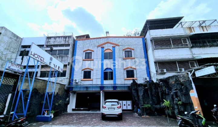 Hotel Bintang Satu. Pasar Baru. 3 Lantai. 100 Kamar. 15x53. Full Furnish. 