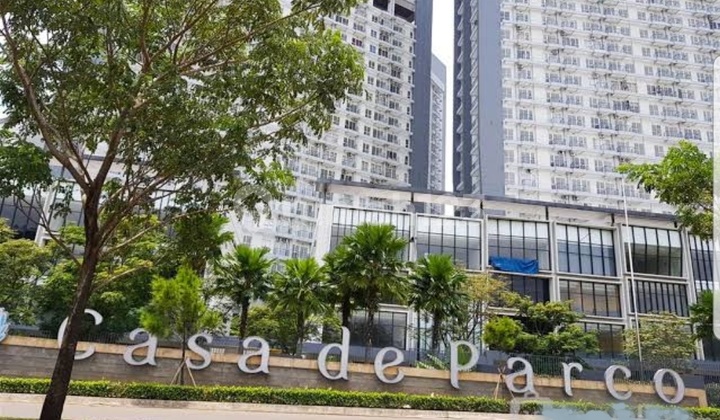 APARTMENT BSD CITY. DIJUAL MURAH APARTMENT CASA DE PARCO TYPE 2BR BELUM PERNAH HUNI 2