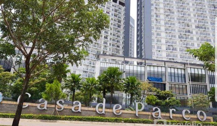 APARTMENT CASA DE PARCO. DiBAWAH HARGA AWAL BELI. WALKING DISTANCE TO SINARMASLAND OFFICE PARK 1