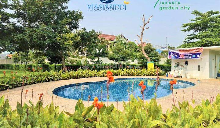 Rumah Siap Huni 2lt 8x15 120m2 Type 3kt Cluster Mississippi Jgc Jakarta Garden City Cakung 18