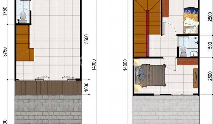 Ruko The Savoy 2 Lantai Siap Pakai Type 4,5x14 63m2 Jgc Jakarta Garden City Cakung 2