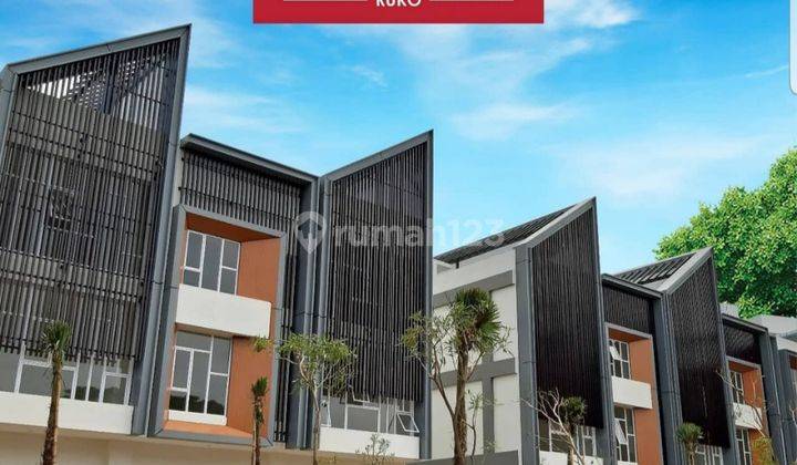 Ruko 3lt ready blvd utama Cleon Park 5x15 75m Jgc Jakarta Garden 2