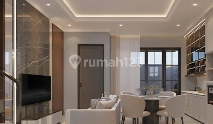Rumah Lebar 7 3Lt Opsi Attic 3Kt Conifera di Lokasi Terdepan Metland Jgc Jakarta Garden City