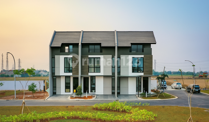 Rumah 3LT 5x10 Premium Attic New Cluster CHELIA di Summarecon Crown Gading