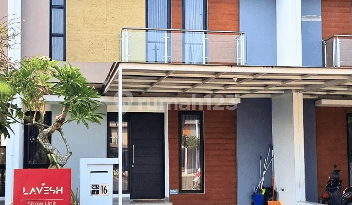 Rumah 2LT 6x12,5 Luas 75m Type 2KT di Lavesh Kota Harapan Indah