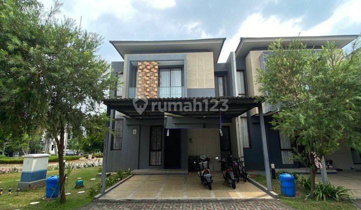 Dijual Rumah The Mozia Bsd Cluster Aure, Hoek Banci Sebelah Taman Dapat Tanah Lebih. Unit Favorit Lt. 120 8x15  1