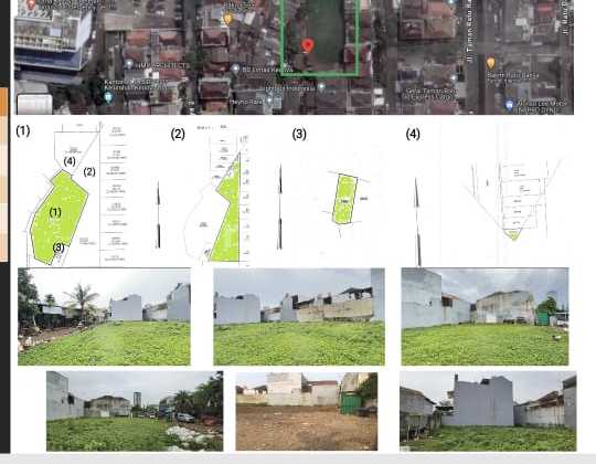 Frans Cen-Land for Sale in Sunrise Surya Wijaya..Suitable for Padel/Sports Field.wow Land Area 2004m2..