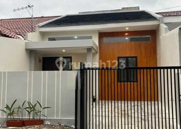 Rumah Modern 1 Lantai Minimalis  di Perum Telaga Mas  1