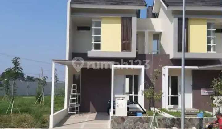 HARGA COCOK untuk PARA INVESTOR!! Rumah 2 lantai Cluster Samata di Harapan Indah 2 Selangkah ke Summarecon Crown Gading