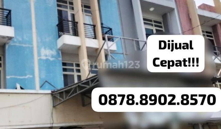 DIJUAL CEPAT... Ruko Pinggir Jalan Utama Di Harapan Indah 2 1