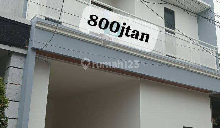 Masih 800jt-an.. Rumah Baru Minimalis Tingkat 2 Full Di Harapan Indah  1