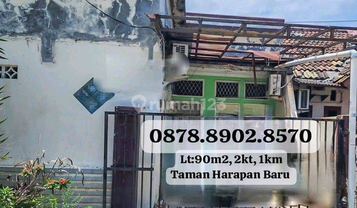 Jual Cepat... Rumah Semi Cluster Lt:90m2 Di Sekitaran Hi 1