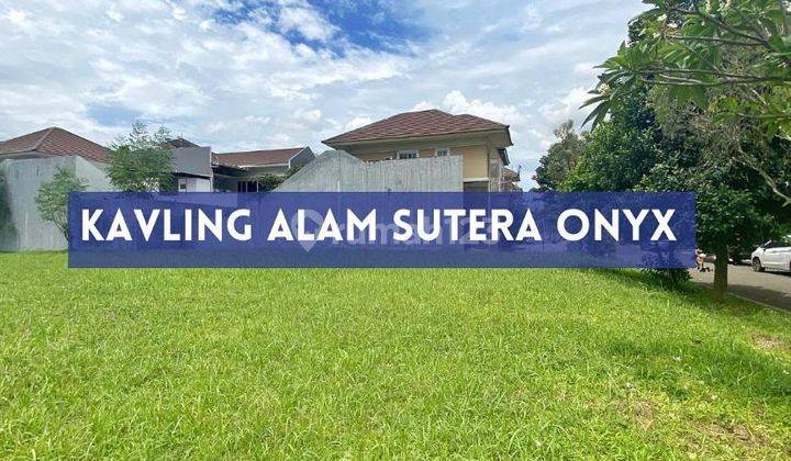 Dijual Kavling Alam Sutera Onyx SHM - Sertifikat Hak Milik 1