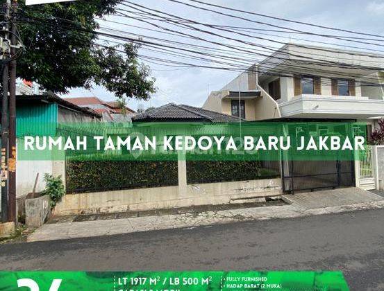 Dijual Rumah Taman Kedoya Baru Jakarta Barat 1917m² Cocok Untuk Kantor, Kost & Gudang 1