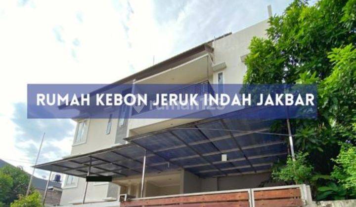 Dijual Rumah Kebon jeruk indah jakbar hoek 1