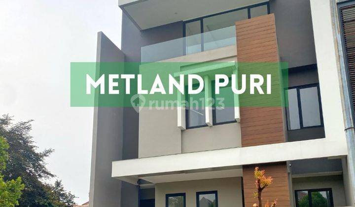 Dijual Rumah baru mewah minimalis Metland Puri Tangerang 1