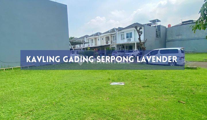 Dijual Kavling Gading Serpong Lavender 241 M² 1